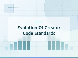How Creator Code Standards Have Evolved